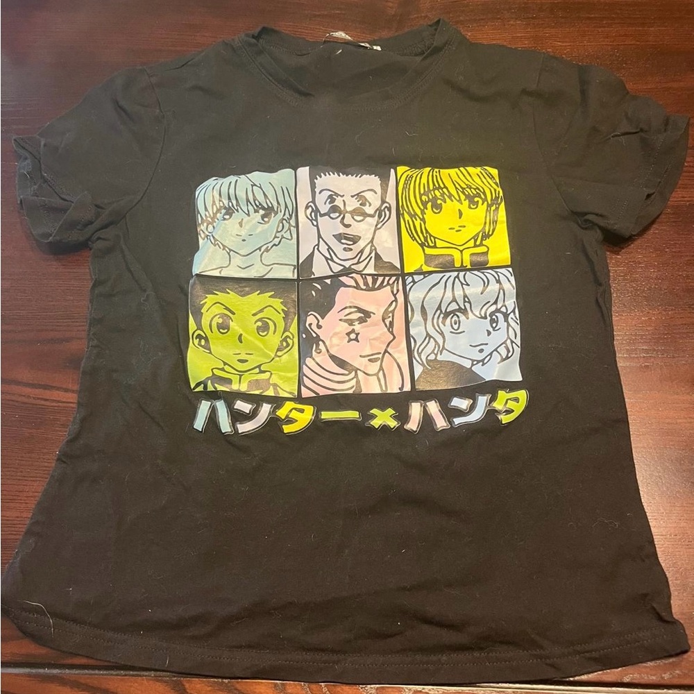 Hunter x Hunter Black Kids T-Shirt